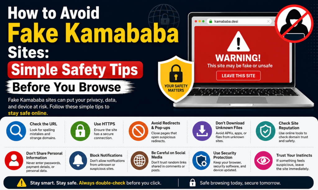 How to Avoid Fake Kamababa Sites